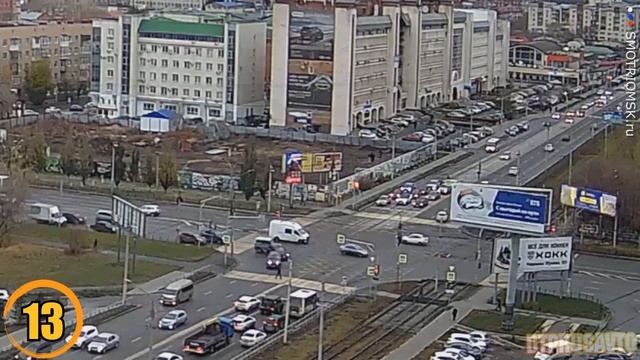 25.10.2023 Подборка ДТП и Аварии на Видеорегистратор Октябрь 2023 смотреть онлайн