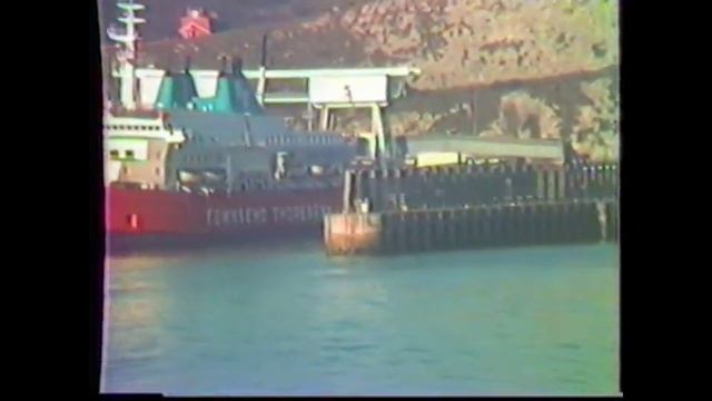 Zeebrugge 1984 - Ferry to Dover - Townsend Thoresen Free Enterprise VI смотреть онлайн