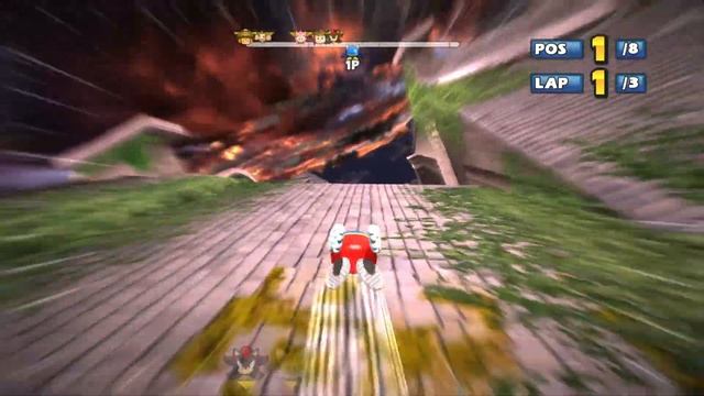 OPA-OPA Samba Cup (Expert) Sonic & Sega All-Stars Racing смотреть онлайн