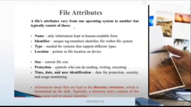 #Lec 7.1: File Attributes &Operations in OperatingSystem|#Tutorial for Operating system|Hostbox cs смотреть онлайн