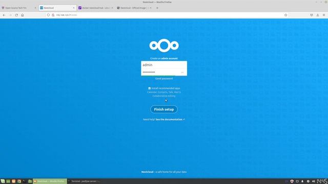 Install Nextcloud through Docker and Ubuntu смотреть онлайн