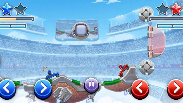 Я играл с другом в игру Drive Aheand! sports смотреть онлайн