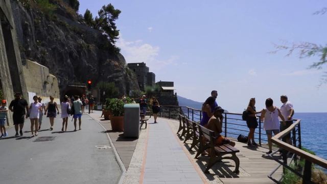Monterosso al Mare - Best of Cinque Terre Walking Tour 4K смотреть онлайн