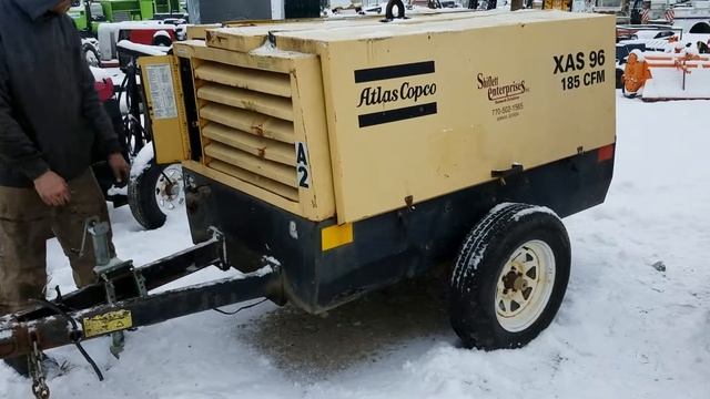 2001 Atlas Copco XAS 96 Portable Air Compressor - BigIron - Mar. 28, 2018 смотреть онлайн
