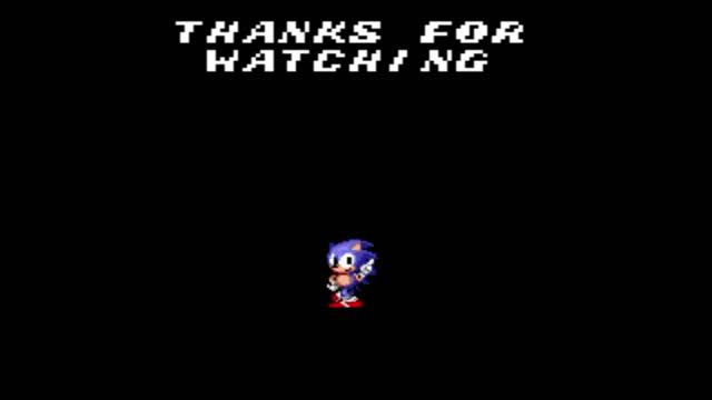 Thanks For Watching Sonic Sega Genesis Remix (Crank The E Style)