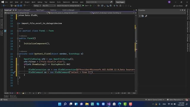 C# how to import data from excel into dgv استيراد بيانات من الاكسل الى داتاجريد смотреть онлайн