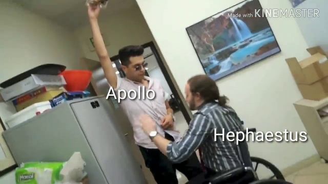 Greek Gods in Office (Greek Gods and Brandon Rogers because I'm trying to be ,,original") смотреть онлайн
