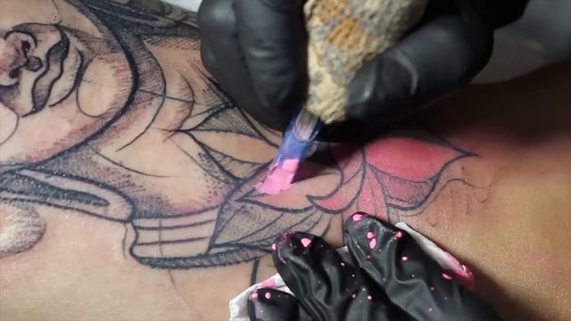 Buddha Tattoo - Time Lapse смотреть онлайн