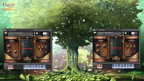 [VSTi] Rewrite - Scattered Flowers (Violins test)