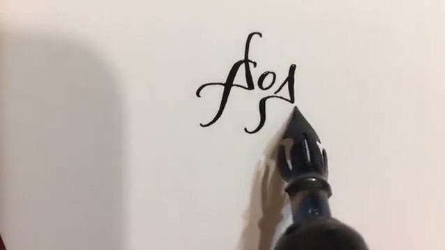Каллиграфия/Calligraphy: Скоропись ("родина") смотреть онлайн