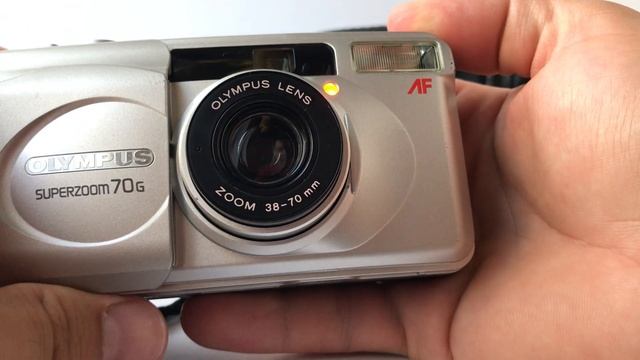 Olympus Superzoom 70G camera 35mm film смотреть онлайн