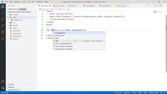 HTML Drag and Drop HTML5, CSS3 Bootstrap 4 For Web Development (Technical It) смотреть онлайн