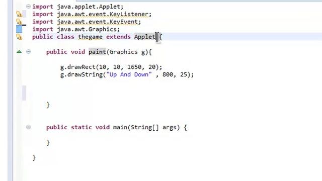 How To Make Your First Java Game Part 2 - Setting Up A KeyListener смотреть онлайн