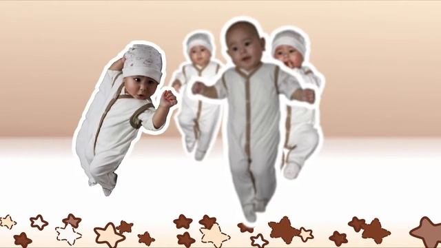 Трикотаж для новорожденных. "Мишки со звёздами" ТМ КРОШКИН ДОМ смотреть онлайн
