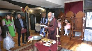 Свето кръщение на Анна-Мария от с.Александрово в Троянски манастир "Успение Богородично"  1 част