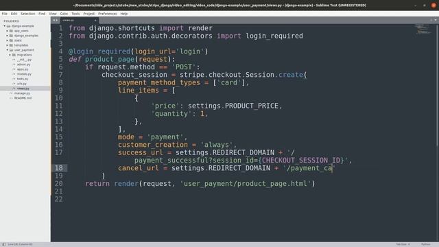 How to use Stripe for payment in Django смотреть онлайн