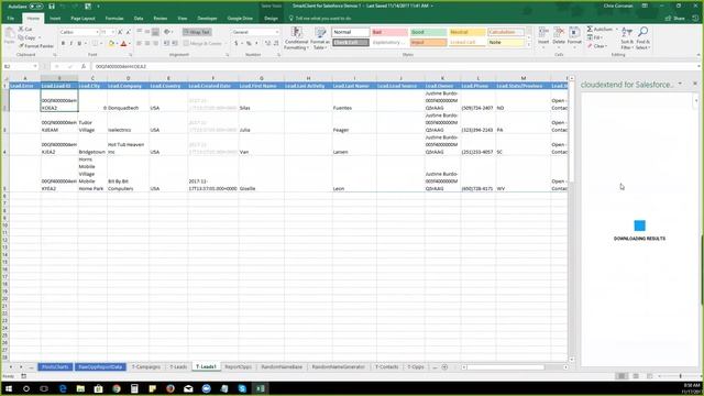 CloudExtend Excel for Salesforce Overview смотреть онлайн