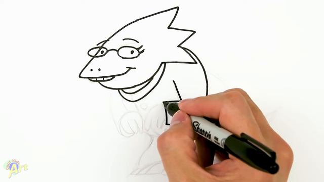How To Draw Alphys | Undertale