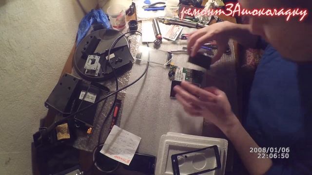 ZTE Blade AF3 замена экрана и сенсора / replacement of LCD screen and touch смотреть онлайн