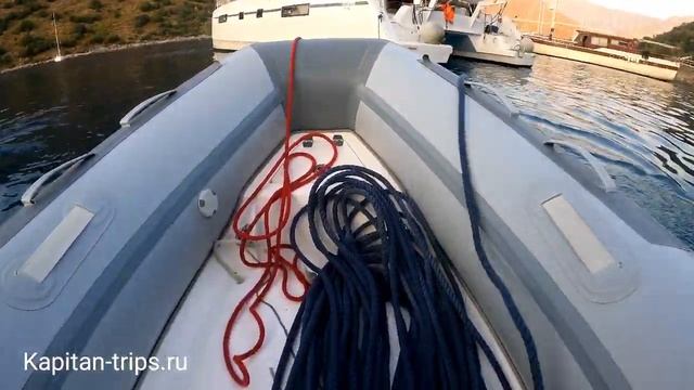 В одиночку Постановка на якорь по средиземноморски. Обучение Яхтингу в Турции #яхтинг смотреть онлайн