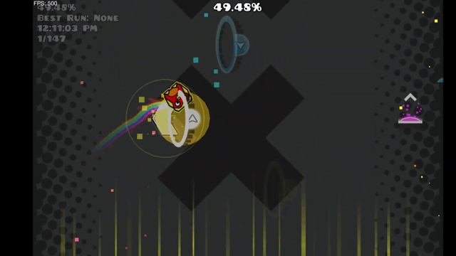 Daily level 2/21 *all coins* (First Video) Geometry Dash... смотреть онлайн