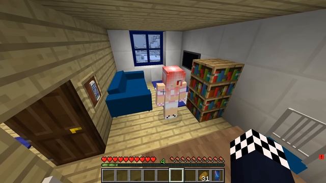 ?НАШУ ДЕРЕВНЮ ЗАМОРОЗИЛО ПОД ЛЬДОМ В МАЙНКРАФТ! ШЕДИ ЛЕСКА И НУБИК MINECRAFT смотреть онлайн