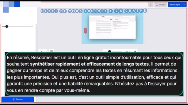 RÉSUMER VOS TEXTES, DOCUMENTS EN LIGNE AVEC RESOOMER GRATUITEMENT.. смотреть онлайн