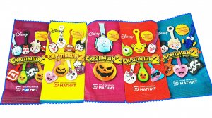 Открываем скрепыши с магнита, видео для детей