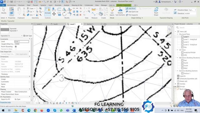 Crear Topografía desde una Imagen Revit 2024 смотреть онлайн
