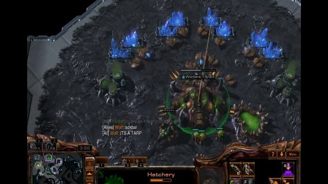 Starcraft 2 HOTS - 3v3 - Game 6 - Kerrigan is an Immortal смотреть онлайн