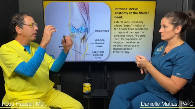 Lateral Knee Instability & Peroneal Nerve Irritation treated with Prolotherapy & Nerve Release смотреть онлайн