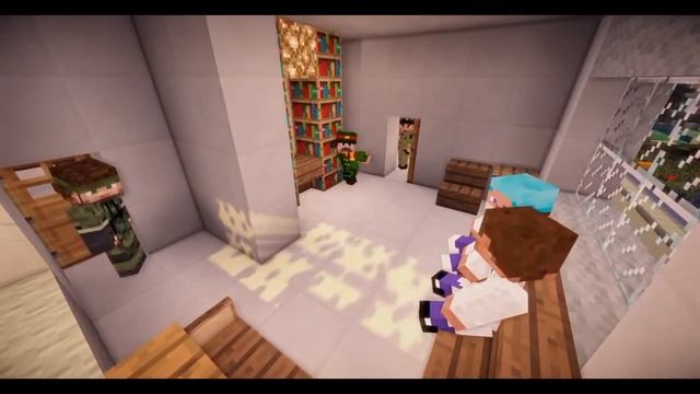 Minecraft сериал Чужая война 4 серия Minecraft Machinima смотреть онлайн