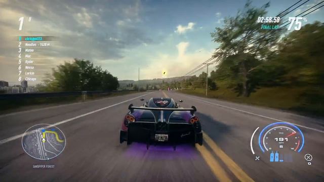 NFS HEAT PAGANI