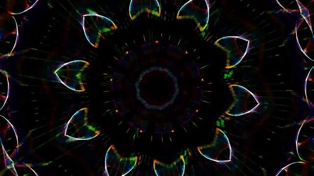 Футажи HD - калейдоскоп "Радостное настроение" смотреть онлайн