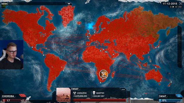 ⚡ SPRAWDZAMY MAPĘ OD WIDZA - PLAGUE INC: EVOLVED PL смотреть онлайн