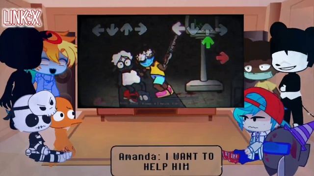 FNF Mod Characters React VS Amanda The Adventurer (FNF Mod: FUNK TAPES) смотреть онлайн