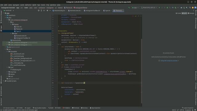 Tutorial Instagram Clone Ep. 03 - Android | Kotlin | Jetpack Compose (Android Studio) смотреть онлайн