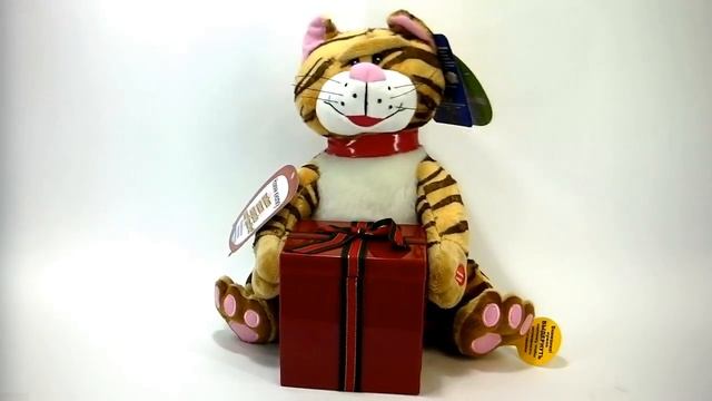 Мягкая поющая игрушка "Кот и мышка", 23*29*30 см. смотреть онлайн