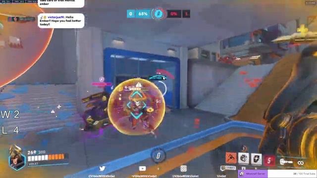 200 IQ BRIGITTE! VIOLET BRIGITTE TOP 500 GAMEPLAY OVERWATCH 2 SEASON 5 смотреть онлайн