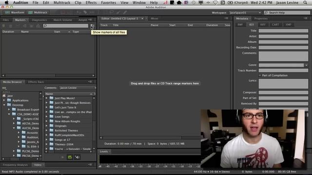 How To Burn an Audio CD in Adobe Audition CS6 смотреть онлайн