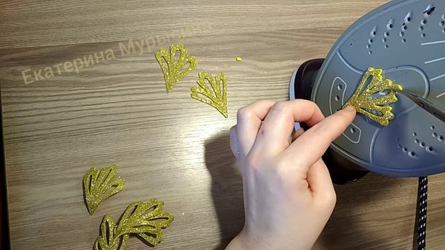 КАК СДЕЛАТЬ СНЕЖИНКУ ИЗ ФОАМИРАНА. DIY. Snowflake from foamiran. #Diy смотреть онлайн