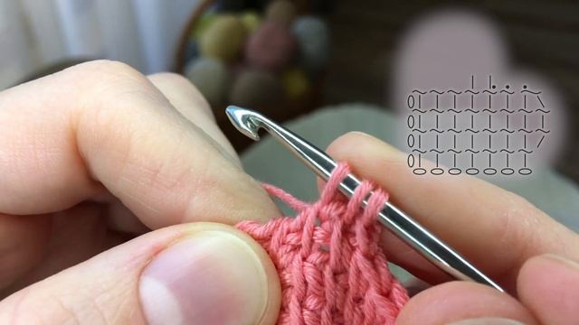 Как связать плоское сердце крючком: Мастер-класс + Схема смотреть онлайн