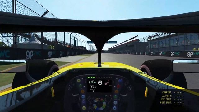 rFactor 2 F1 2018 mod Renault @ Melbourne смотреть онлайн