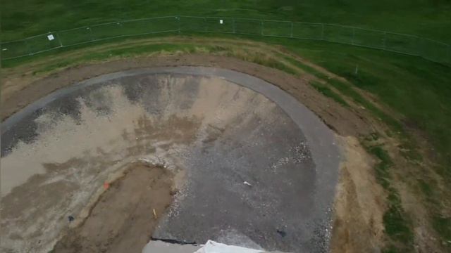Ipswich bmx track construction "PART 2" on Landseer park Suffolk, DJI MINI 2 CINEMATIC DRONE смотреть онлайн