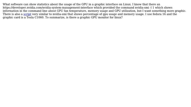 Nvidia: GPU monitor application смотреть онлайн