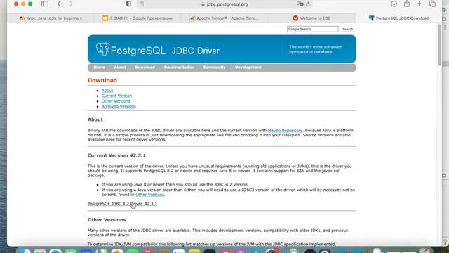 Проблемы с PostgreSQL (из за отсутствия драйверов) смотреть онлайн