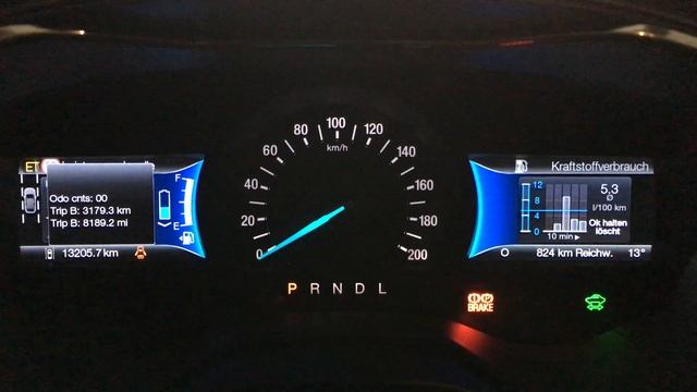 Ford Mondeo Fusion 2015 Hybrid Engineering Test Mode смотреть онлайн