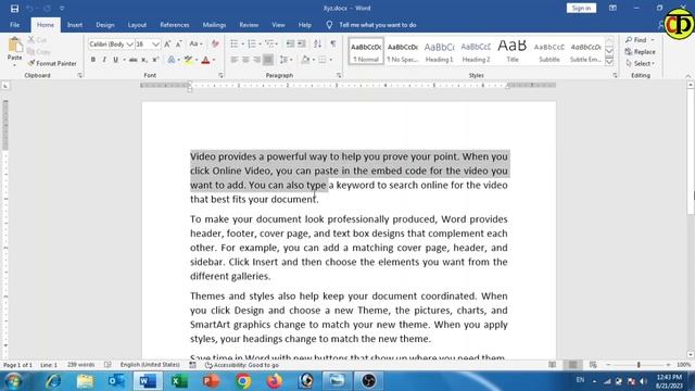 Microsoft Office (Word, Excel, PowerPoint, Access) 2016 File Menu full Details in Hindi II Part-01I смотреть онлайн