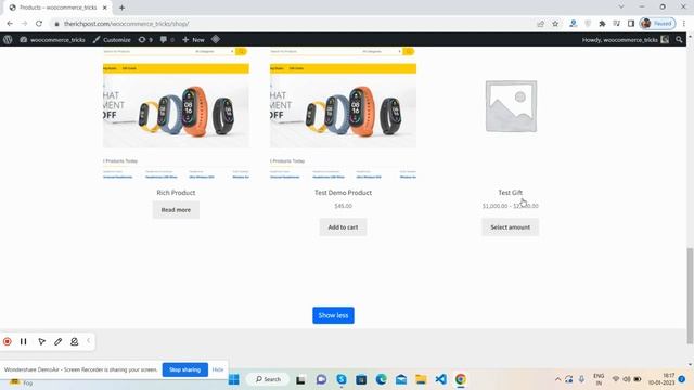 WooCommerce Shop Page with adding custom Load More button functionality working demo смотреть онлайн