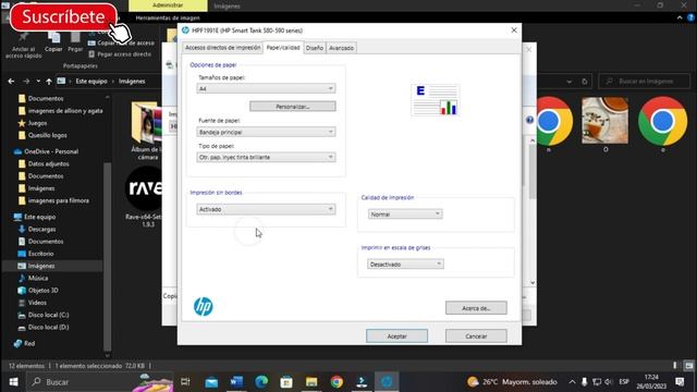 Que papeles puedo imprimir en mi impresora Hp Smart Tank 520, 580 585, 590 y 5100.? смотреть онлайн